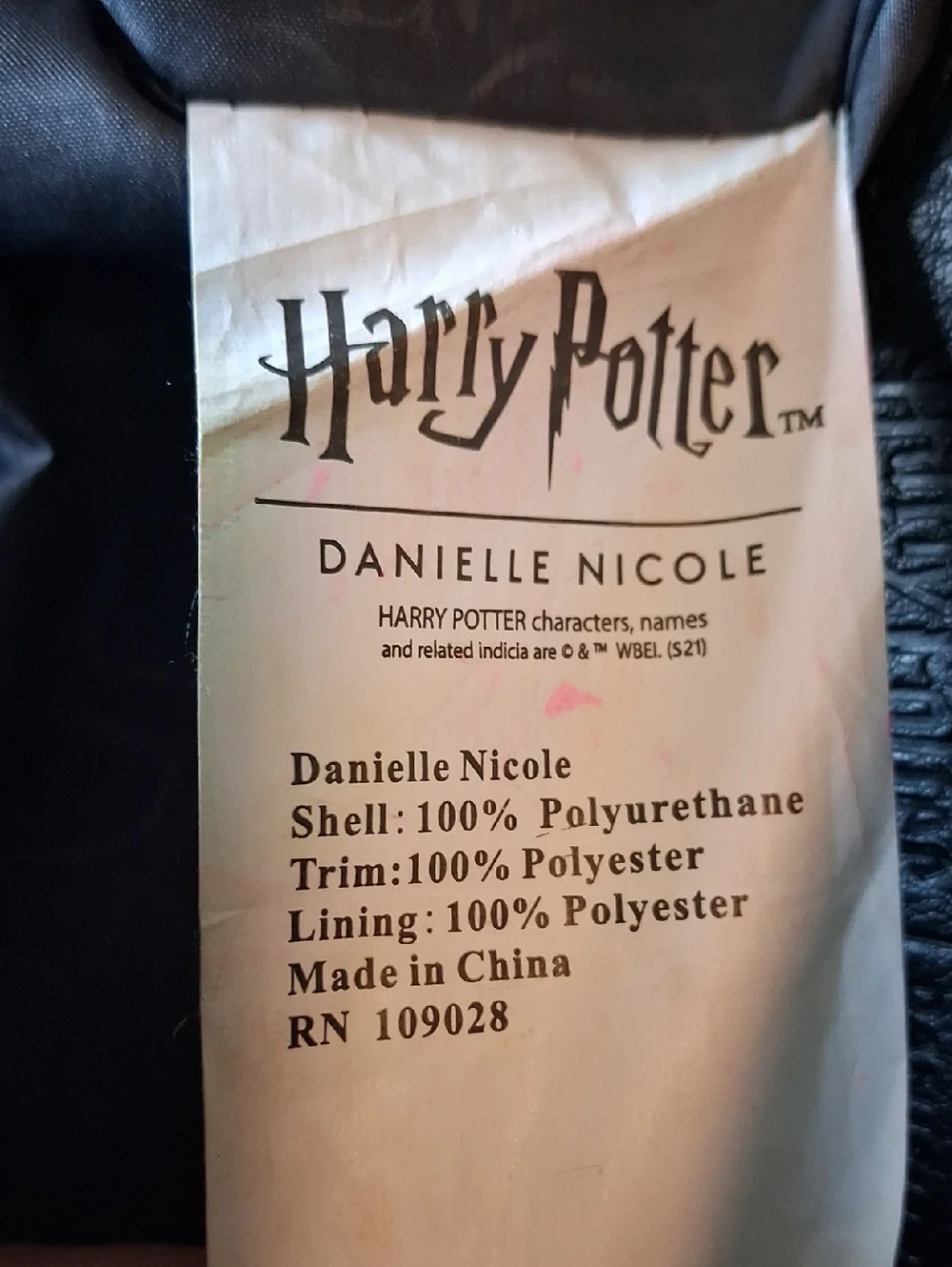 Harry Potter Slytherin Mini Backpack by Danielle Nicole - Picture 9 of 11